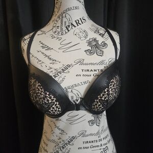 Elegant Black Lace Bra